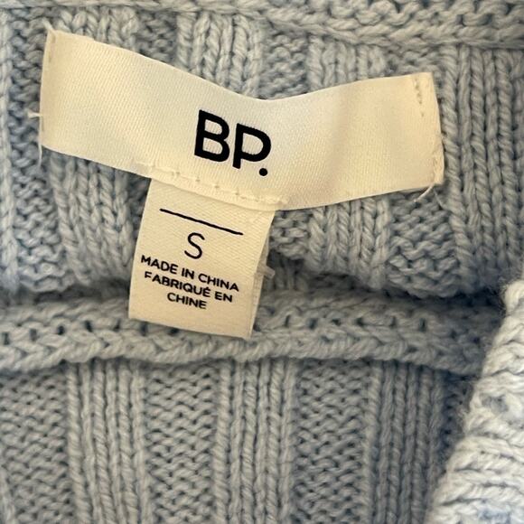 New  ~ BP.  NORDSTROM ~ Mock Neck Long Sleeve Rib Sweater Dress Small - Picture 6 of 6